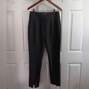 Veronica Beard Women's Sz 8 Black Trousers Dress High Waisted Pants Chic Preppy